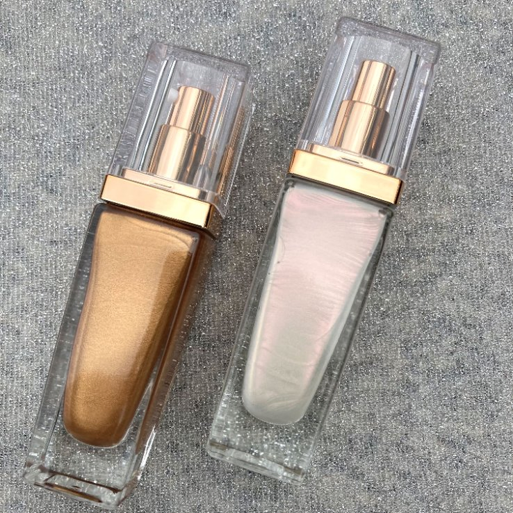 Body Liquid Highlighter Private Label Vegan Bronzer Liquid Glitter Highlight Cosmetics