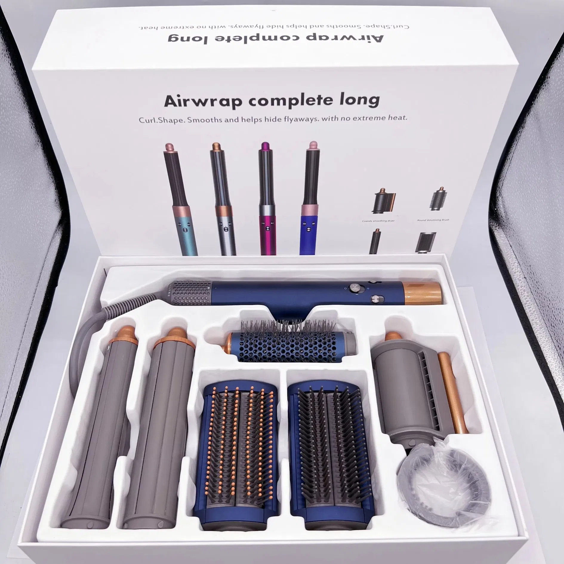 HS09 French-Style Ionic High-Speed Automatic Curler and Straightener