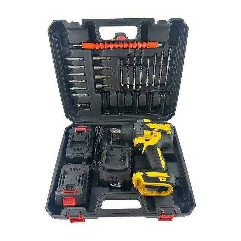 Аккумуляторная дрель-шуруповерт 21В, 3-в-1