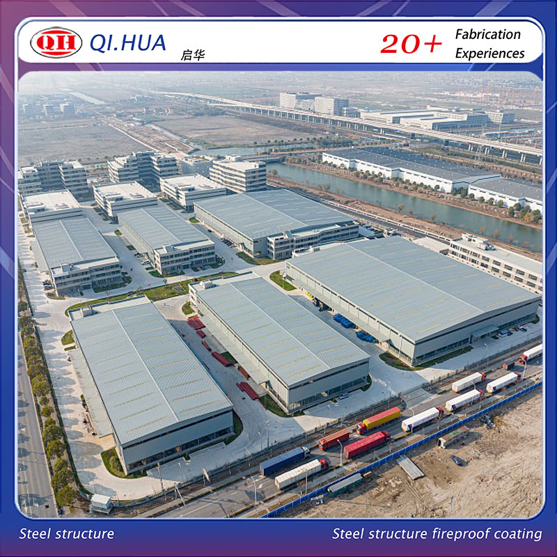 Q355b Prefab Structural Steel Frame Logistics Building Warehouse with Engineering Structure