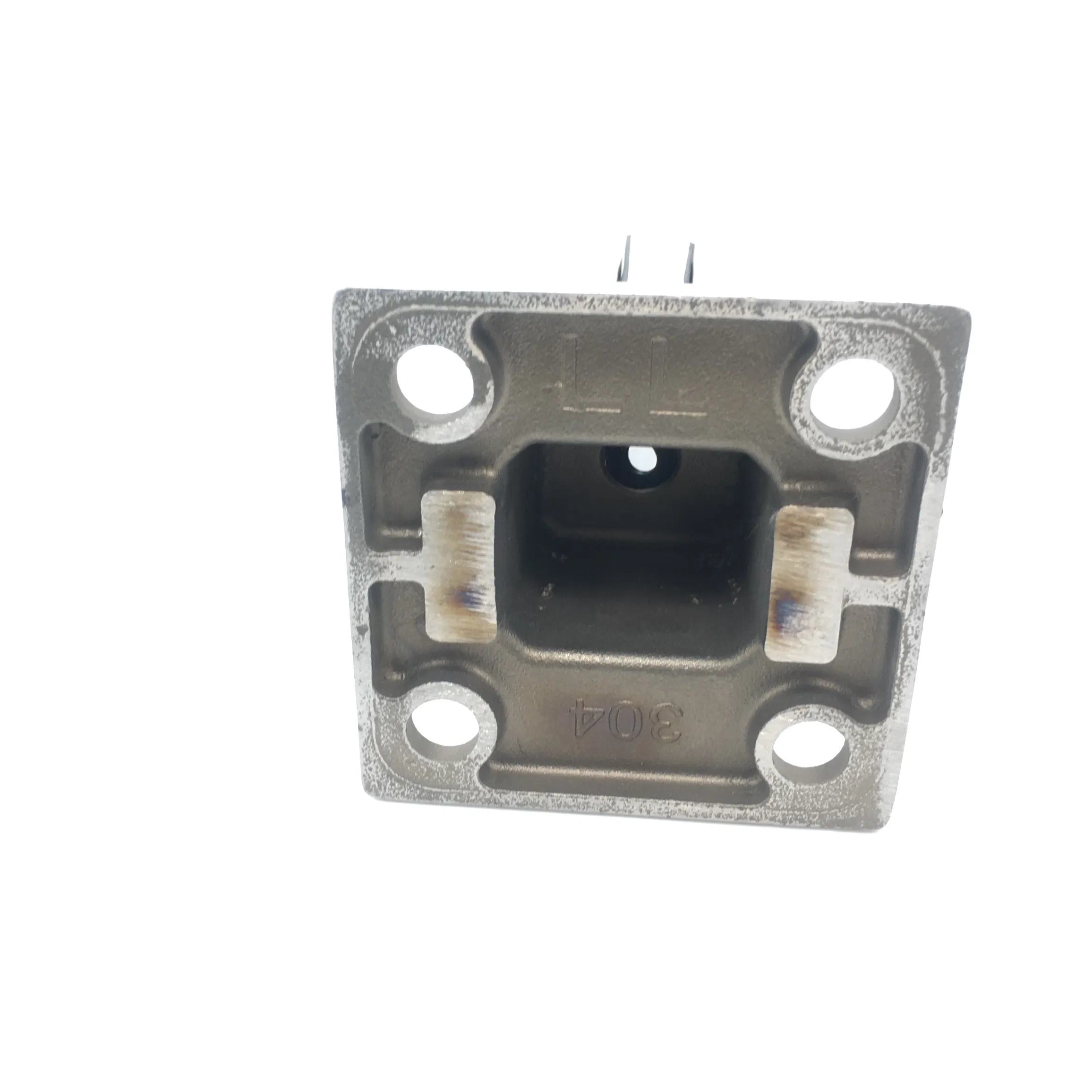 Railing System Frameless Glass Fence Satin Stainless Steel Spigot