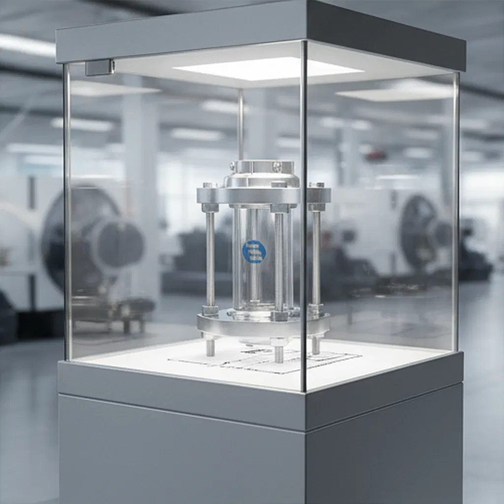 Hygienic Sanitary Stainless Steel Clamp Tubular Sight Glass with Protective Steel Net