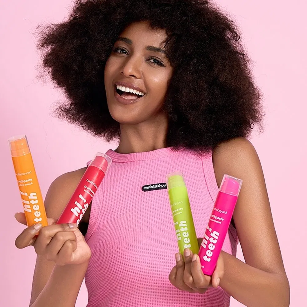 Anti-Pigmentation Gel Toothpaste Dentifrice Cantaloupe Fragrance Whitening Branded Toothpaste for Home