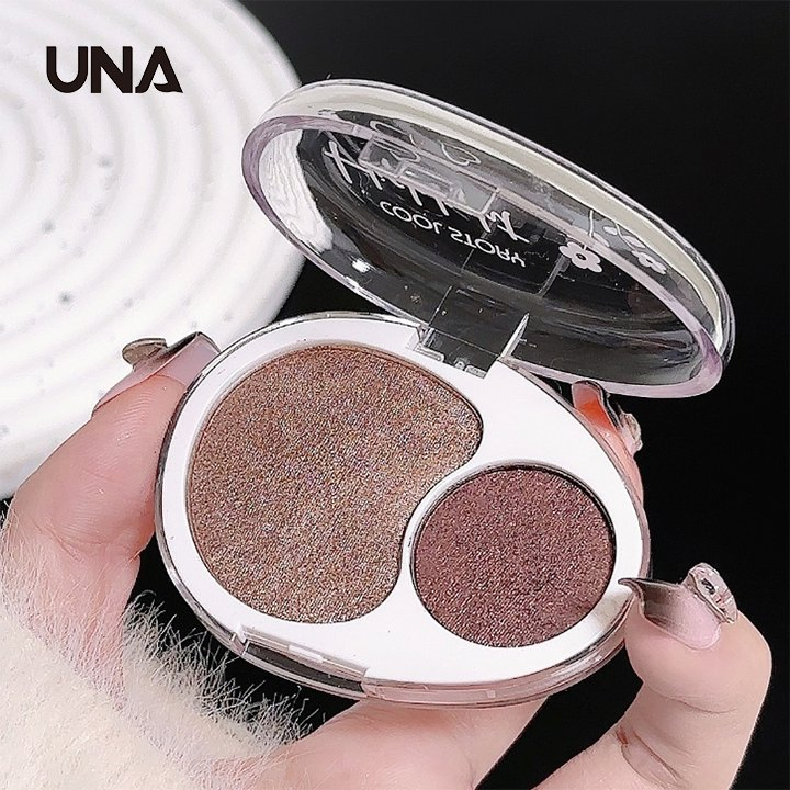 Pigment Private Label Vegan Glow 2 in 1 Contour Blusher Makeup Powder Cream 4 Colors Highlighter Palette