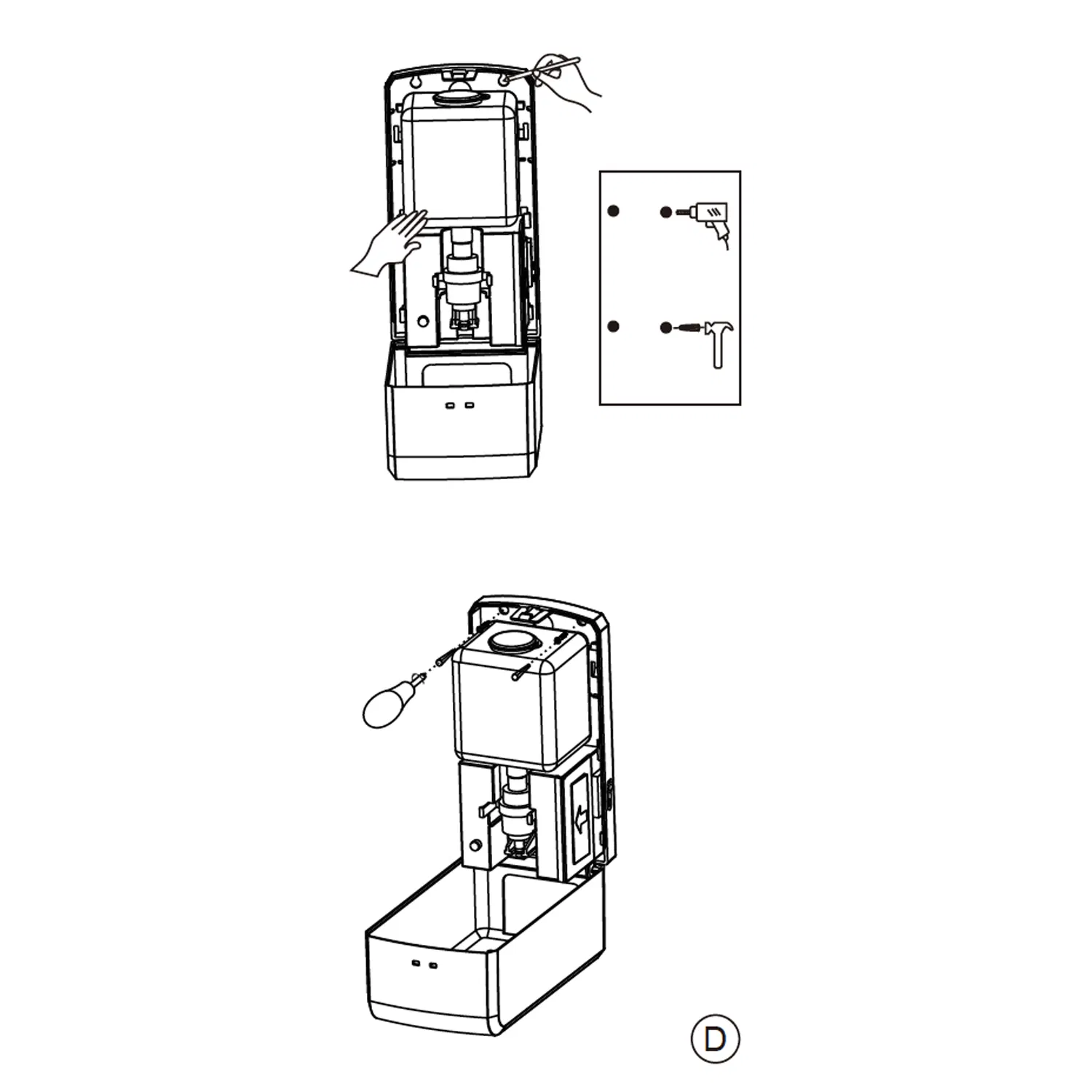 Automatic Gel Dispenser, Automatic Hand Sanitizer Dispenser Stand, Hand Sanitizer Dispenser