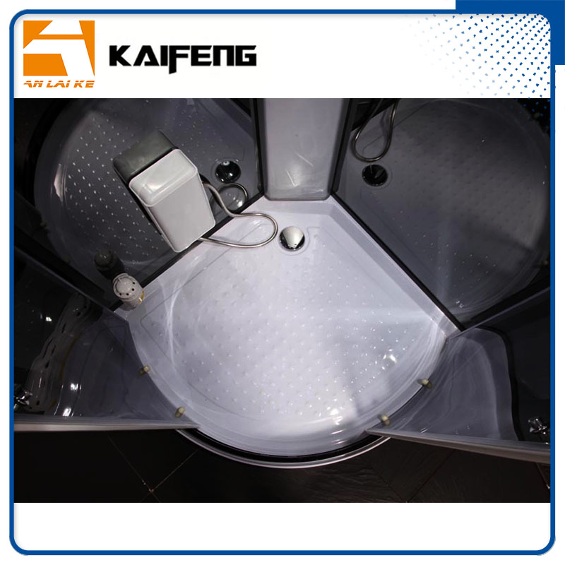 Black Multifunctional Glass Steam Shower Enclosure (GT002)