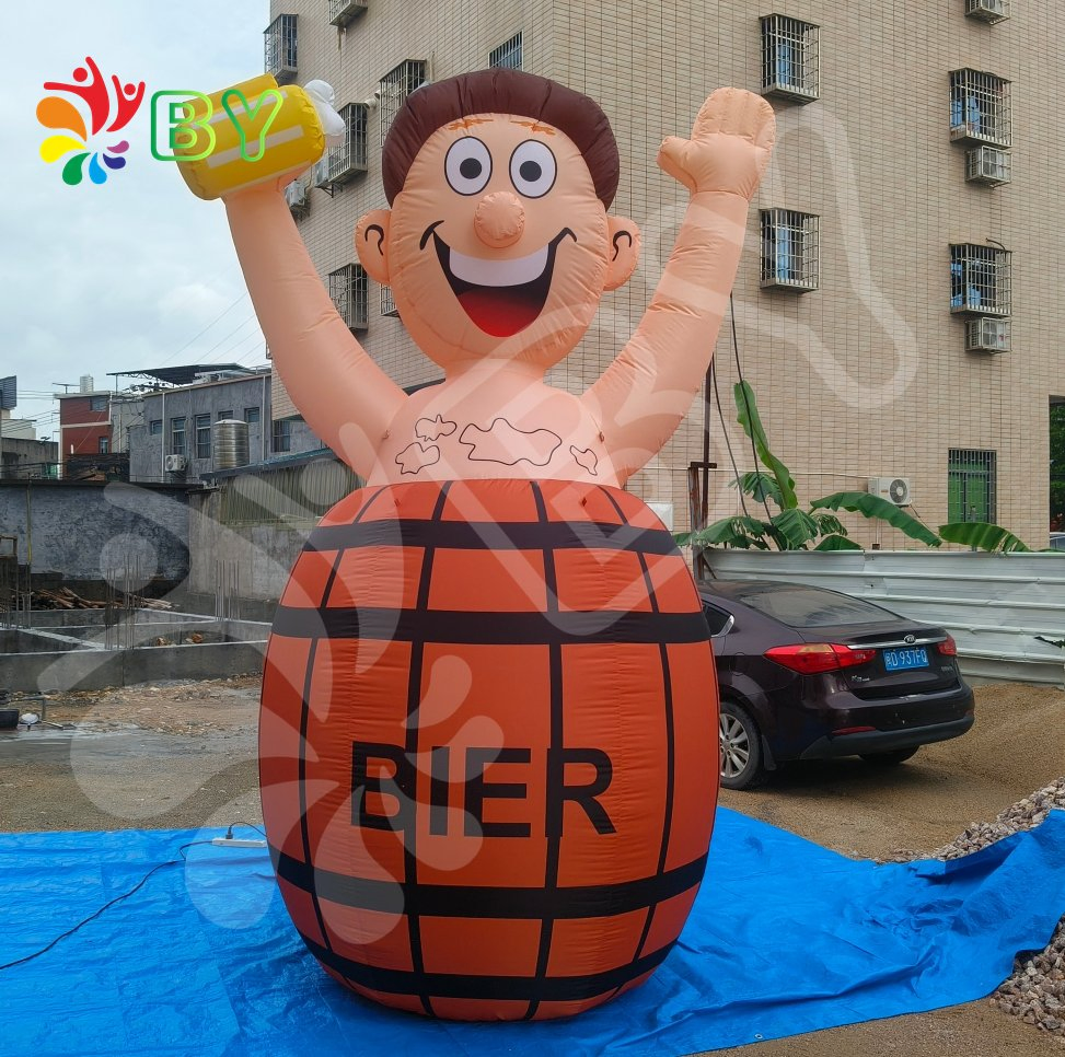 Custom Event Promotion PVC Coated Nylon Blow up Product Advertising Inflatable 12FT Holland Cartoon Model