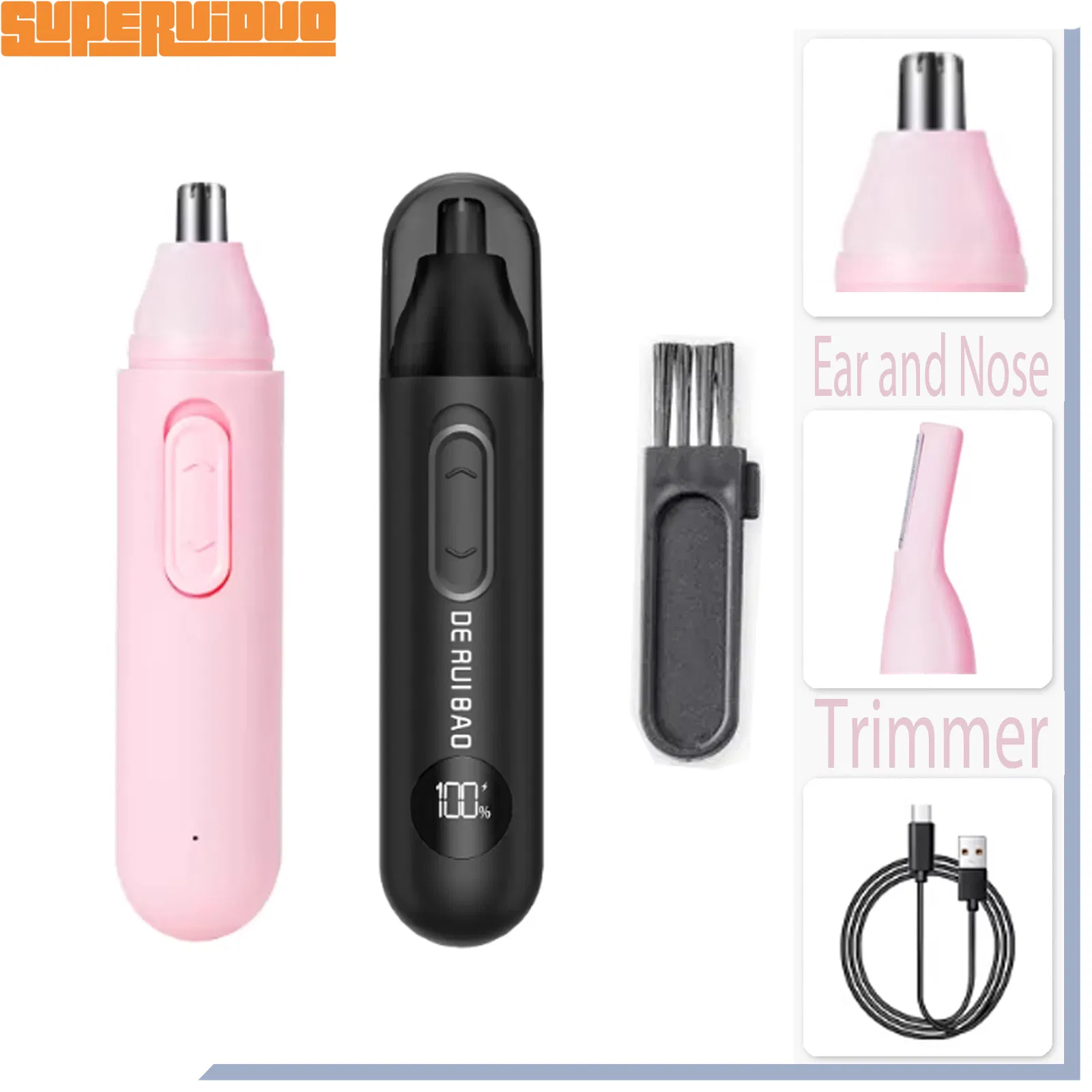 Global Standard CE RoHS Compliant Ear and Nose Trimmer