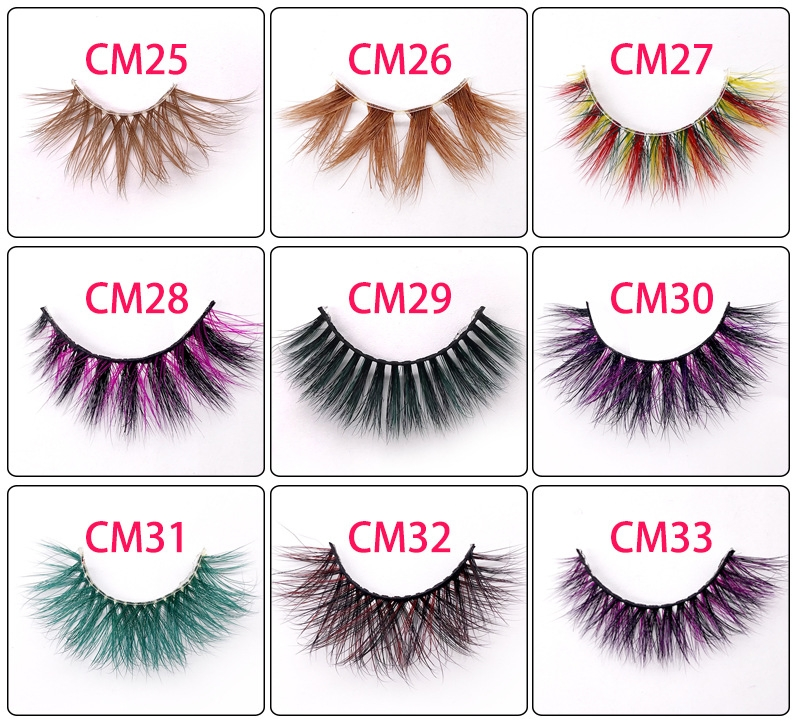 High Quality Natural Hair Luxe Real Mink Eyelashes
