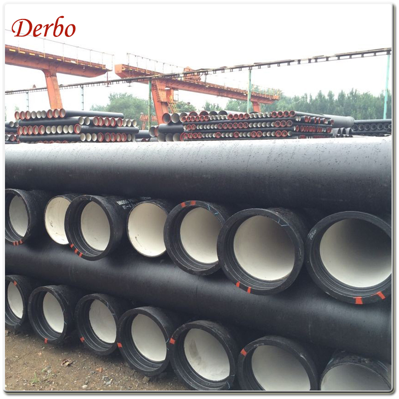 Dn700 Pn25 Class K9 T Type ISO 2531 Ductile Iron Pipe
