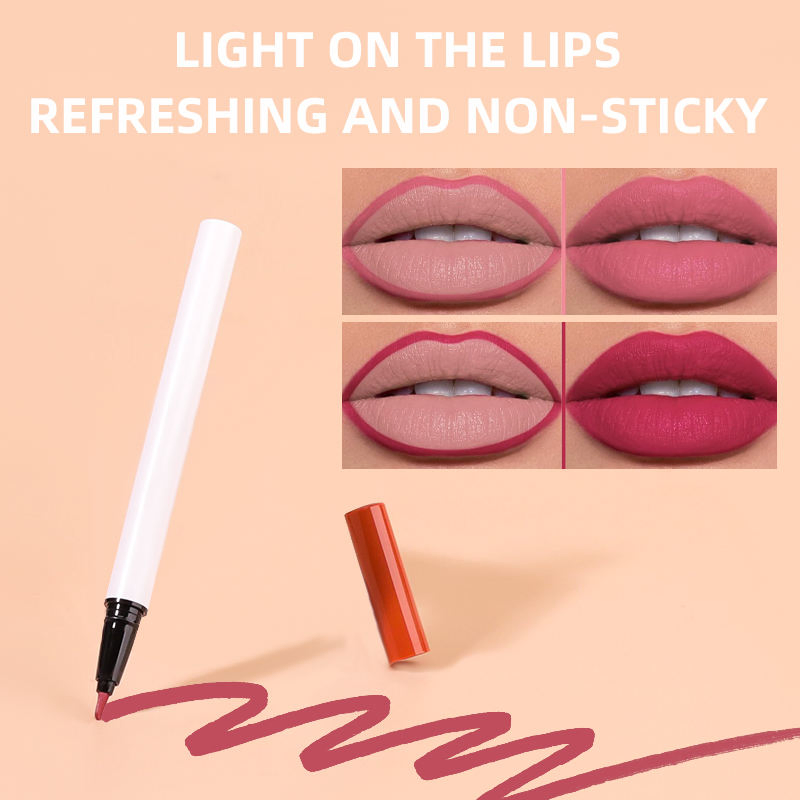 Longwear Mineral Waterproof Lip Stain Marker Pen Sunscreen Lipstick