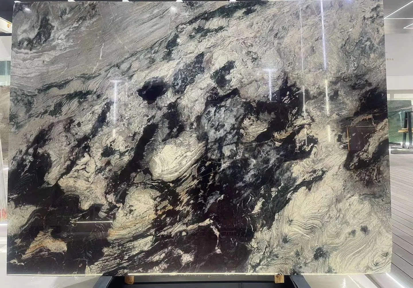 Luxury Stone Italy Polished Big Slab Popular Style
