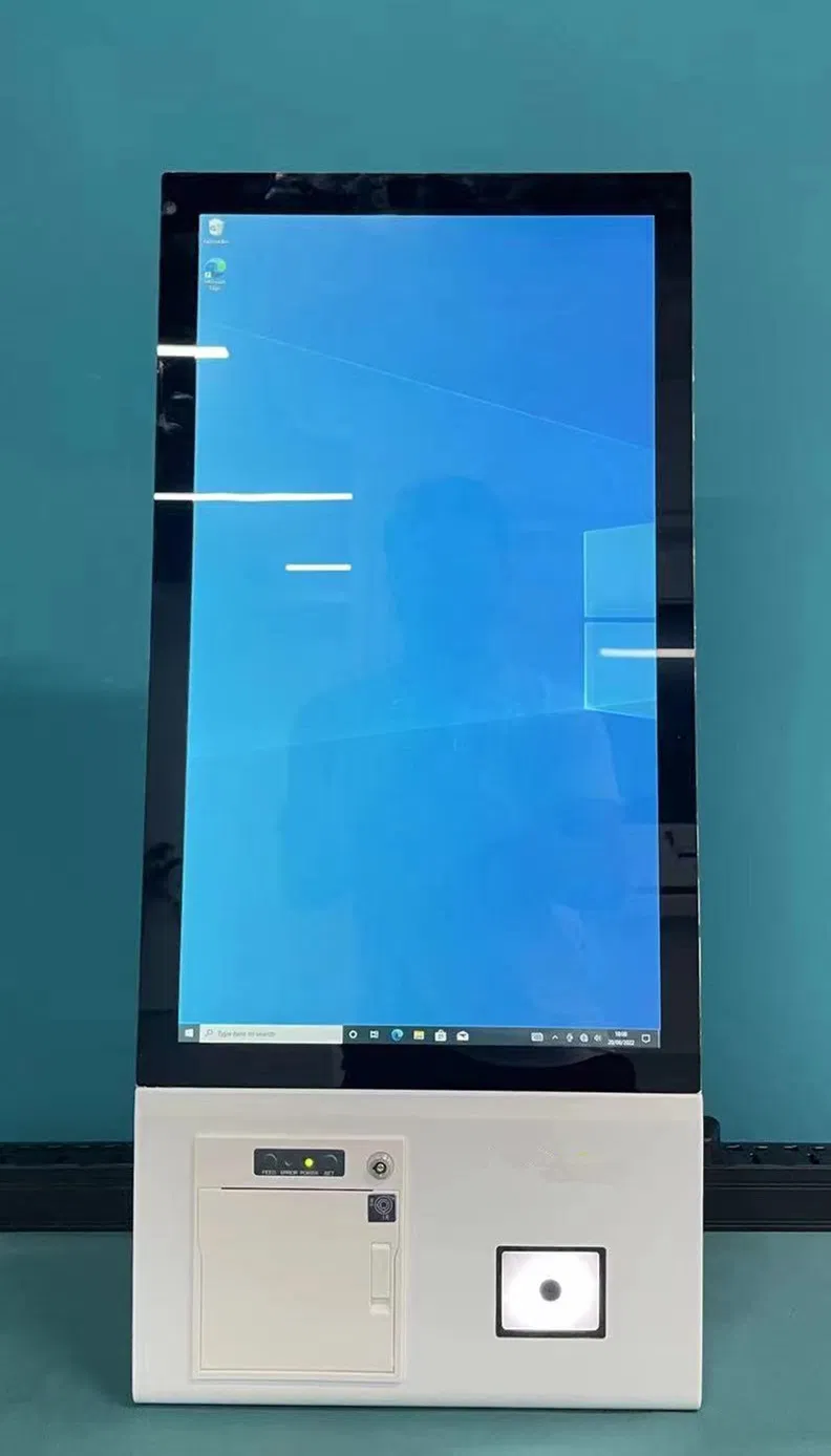 Factory Touch Screen Self Service Kiosk POS System Machine Advertising Display
