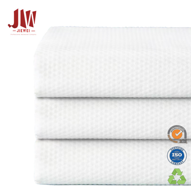High Quality White Disposable Bath Towel Spunlace Nonwoven Fabric Bath Towel Compressed