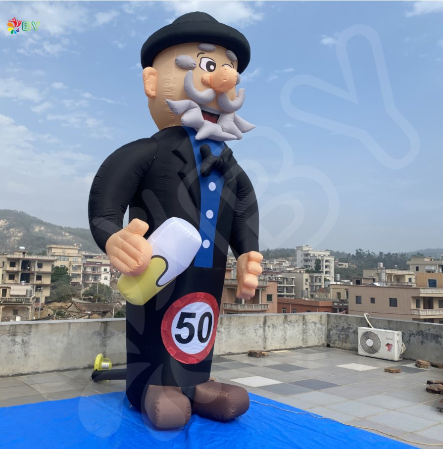 Holland Inflatable Cartoon, Netherlands Cartoon Inflatable, Inflatable Abraham