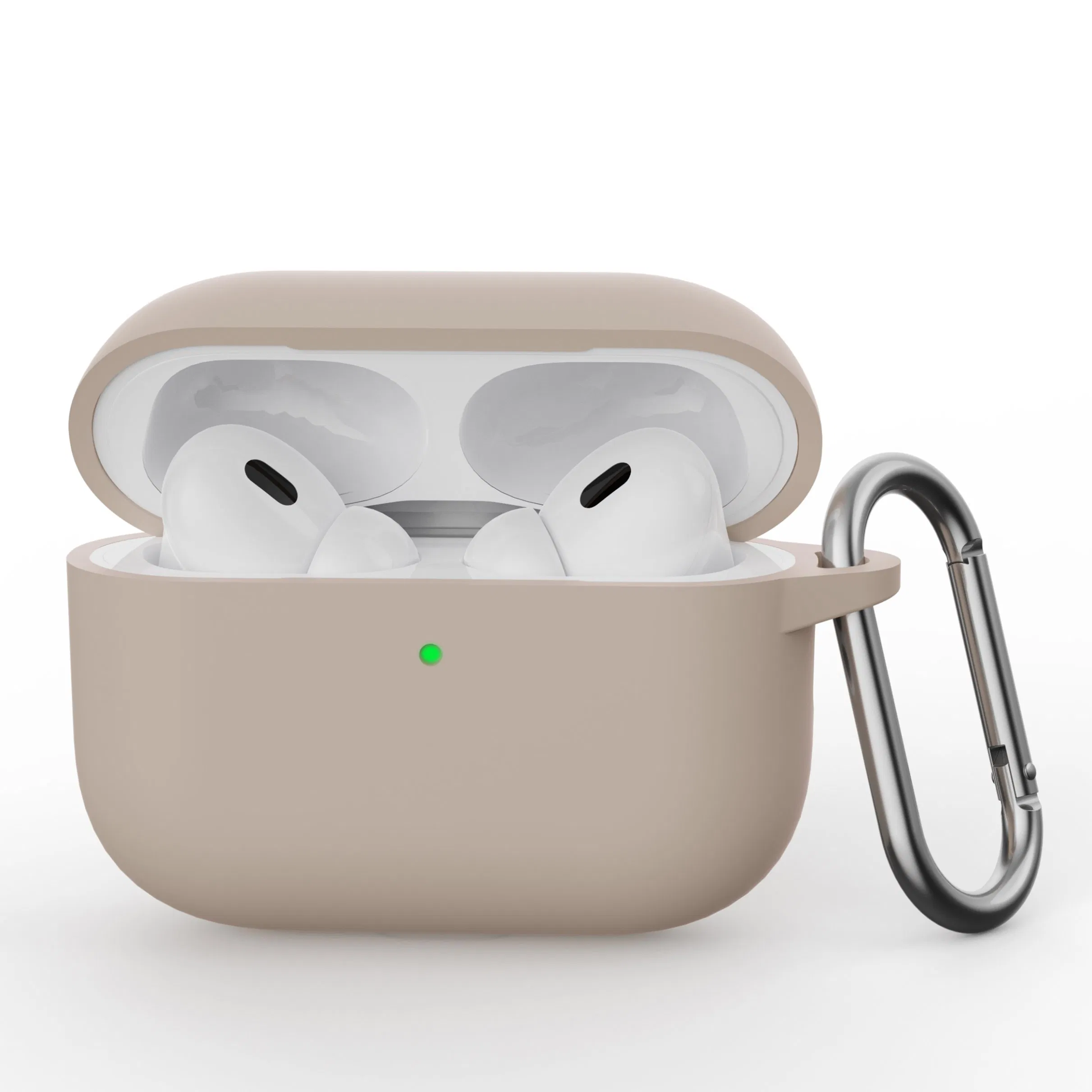 Чехол-карабин для AirPods PRO 3, силиконовый, 3 цвета