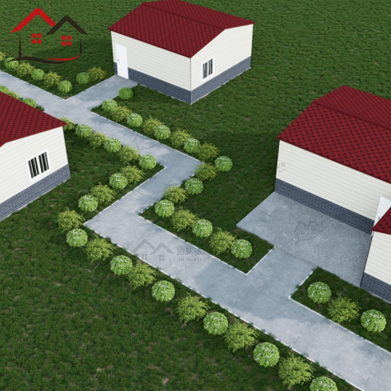 New Style Tiny A5 Model House Profiles for Assembling Residential Prefab Building