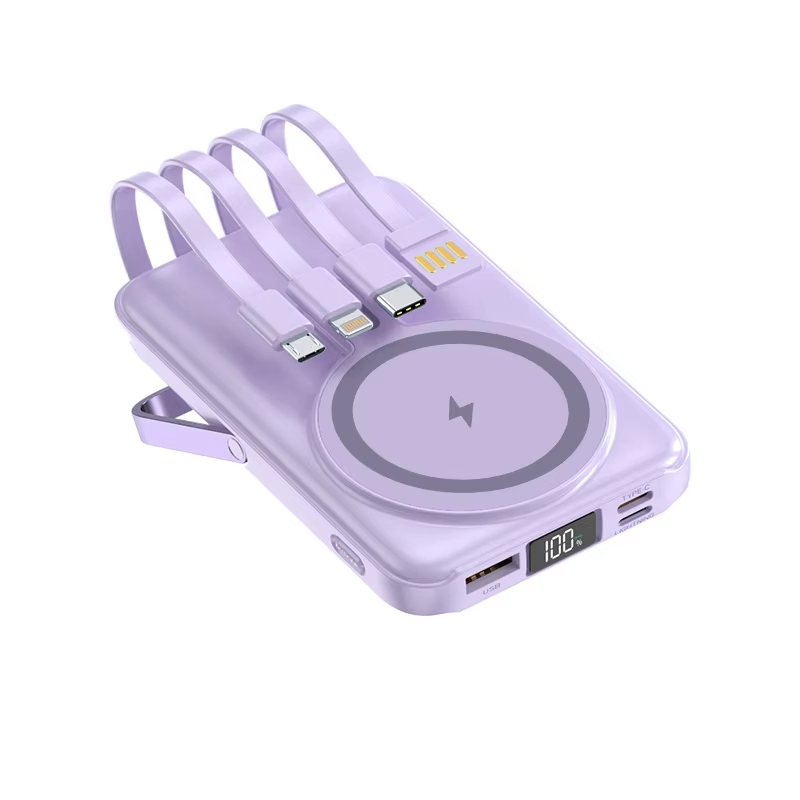 Mini Power Bank 5000mAh Wireless Magnetic Powerbank Portable Charger Cargador Portatil for Cargador Batterie Extern