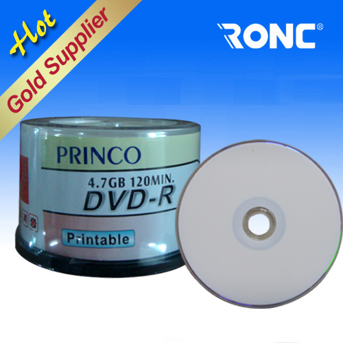 Чистые DVD-R 16X 4.7GB, оптом от производителя