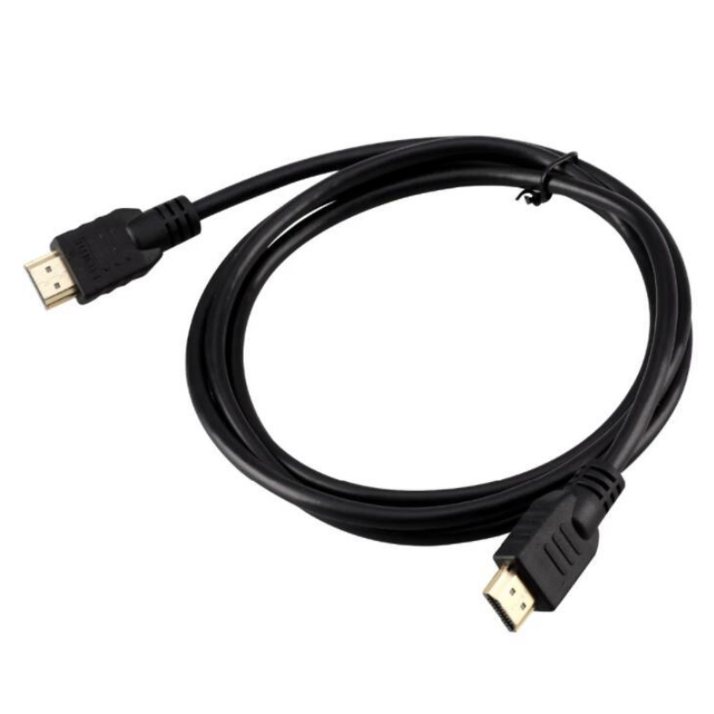 24K Golden Plated Metal Plug HD Cable