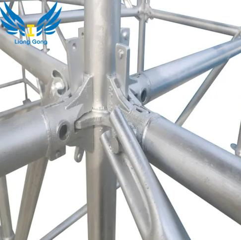 China Building Material Q253 Steel Galvanized Ring-Lock Scaffolding for Construction with Factory Price