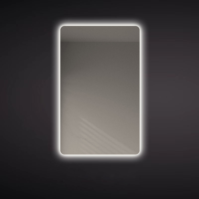 Luxury Intelligent Bathroom Anti Fog Mirror Wall Mounted Bluetooth LED Backlit Vanity Smart Mirror with Light