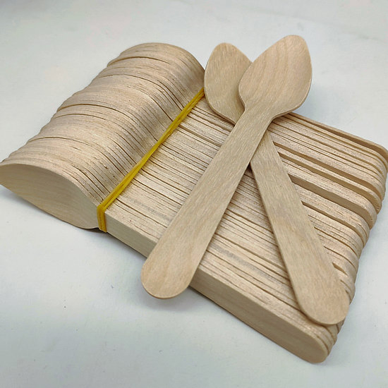 Eco Friendly Mini Wooden Spoons Disposable Wooden Utensils