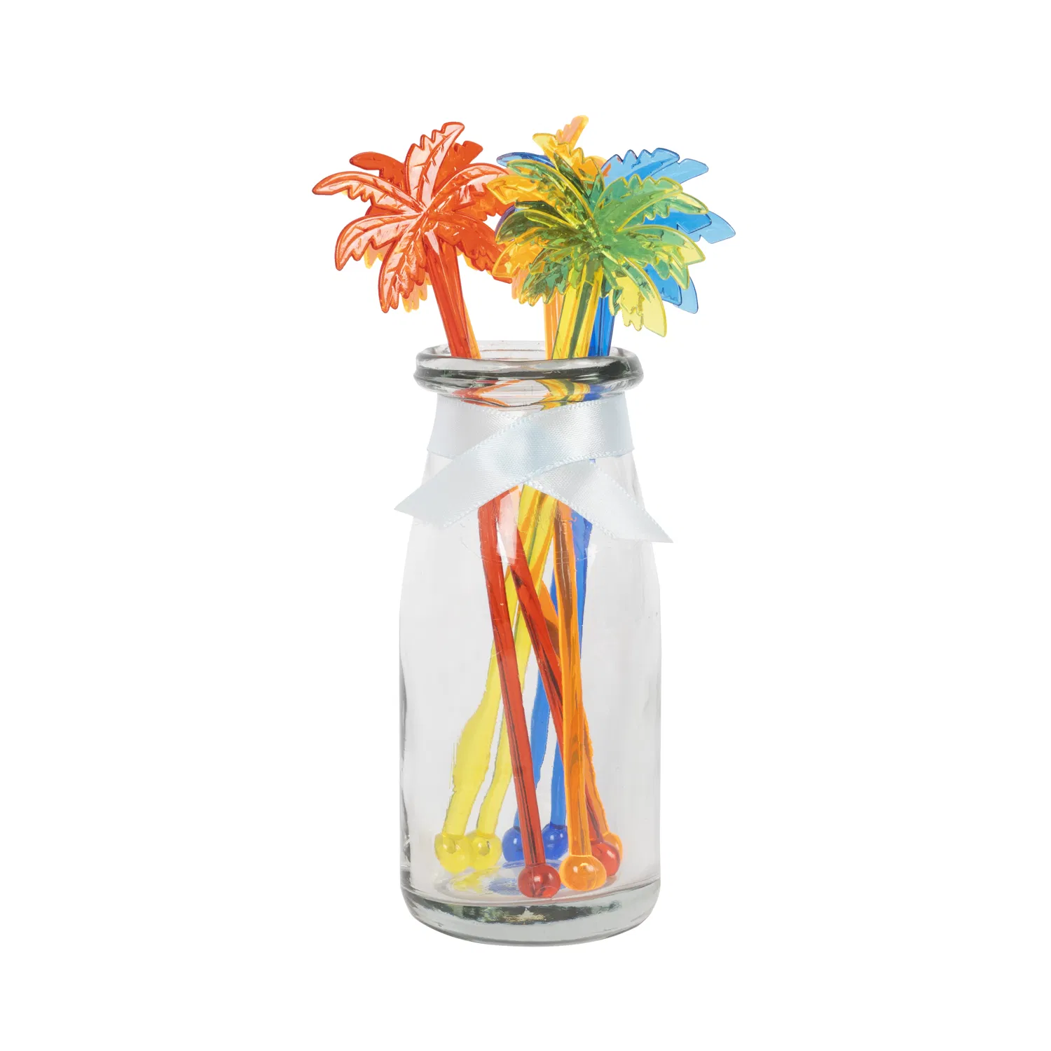 Tropical Coconut Tree Drink Swizzle Sticks for Cocktails