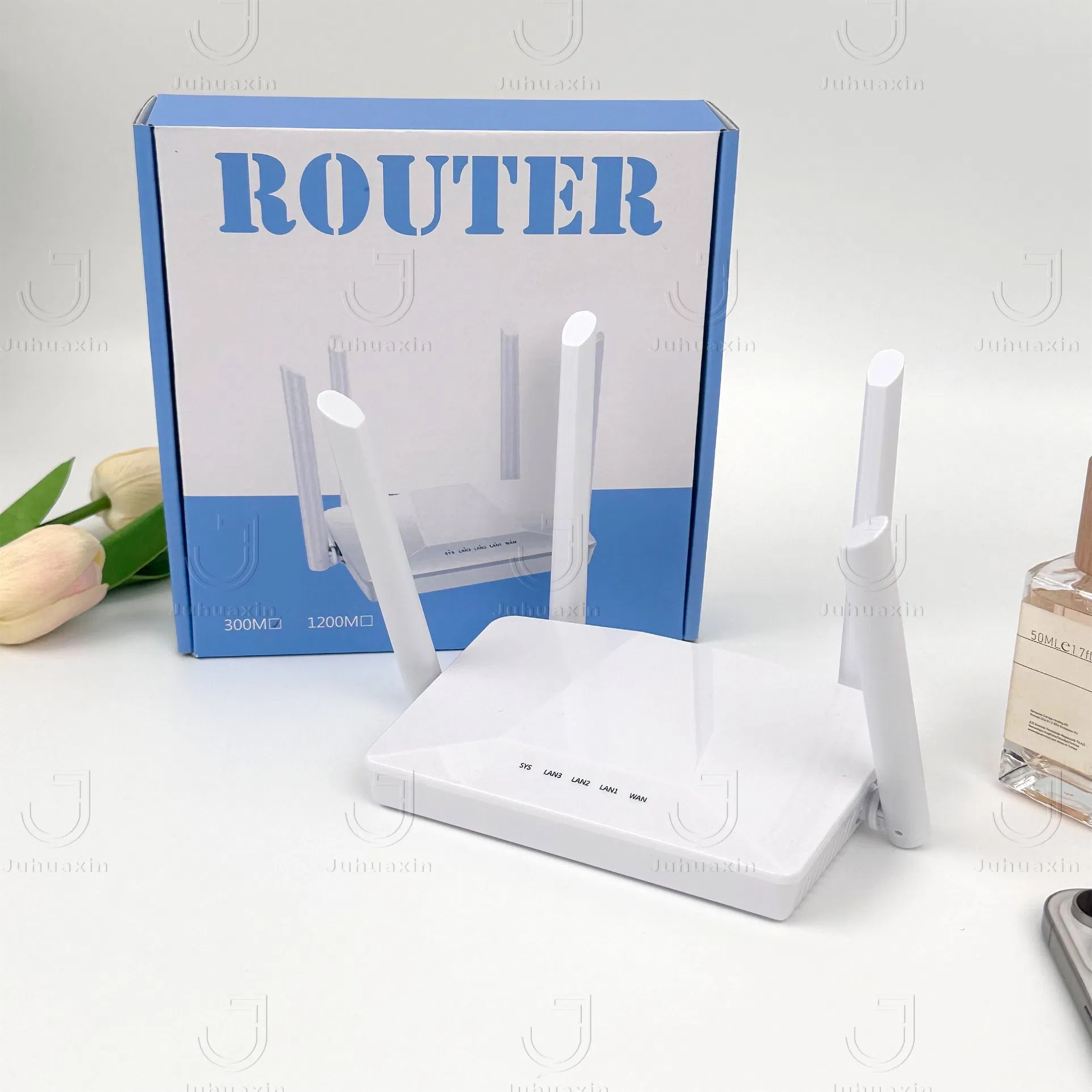 Lb-Link CPE300m ODM Factory Price Wholesale Ax300 Wi-Fi 6 4G CPE Enrutador EU Band 300Mbps 2 X 5dBi Router for Home Gaming Travel