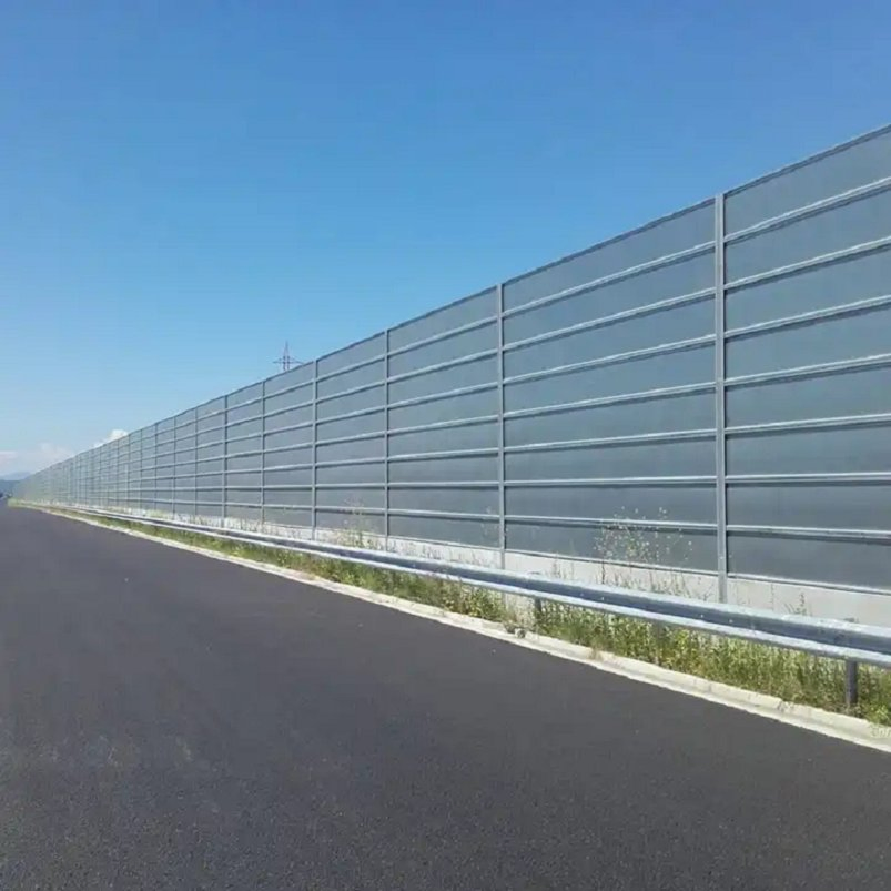 High Quality Sound Insulation Barrier Noise Panel Barrier for Highway Sound Barrier Aluminium Fence