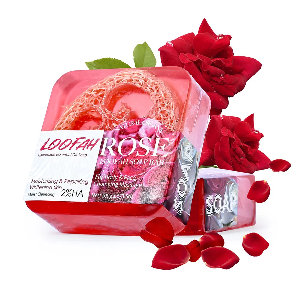 Silky Smooth Loofah Bath Soap - Custom 100g for Luxurious Skin Care