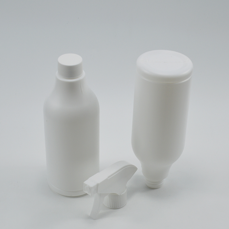 Stock Plastic HDPE 28/410 500ml Bottle with Trigger Cap