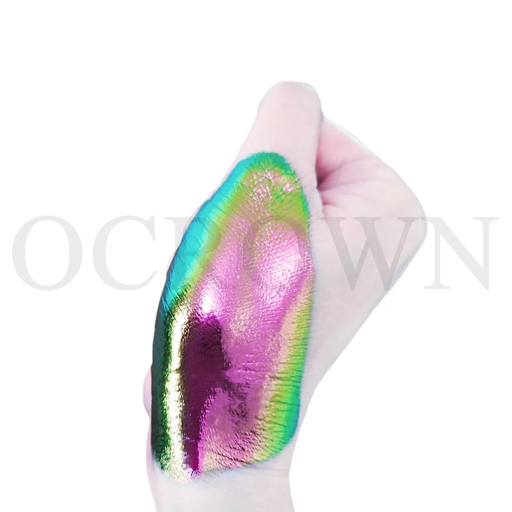 Acrylic Chameleon Aurora Powder, Shell Nail Art Pearl Manicure Chrome Pigment