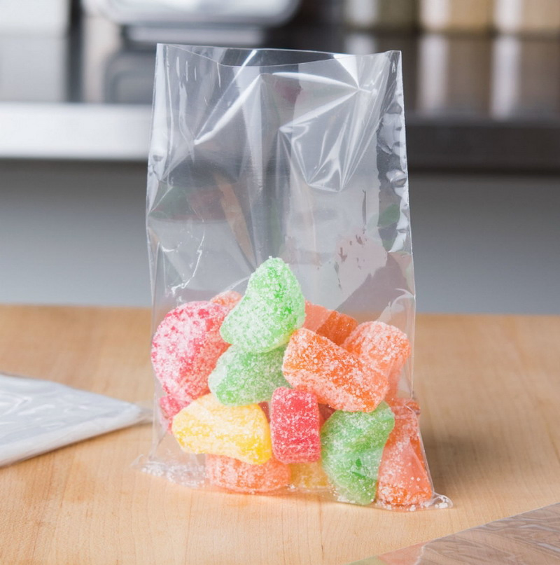 LDPE Transparent Poly Food Packaging Bag