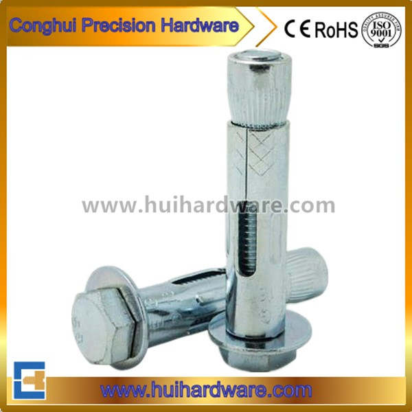 Анкерный болт с шестигранной головкой Bzp/Yzp