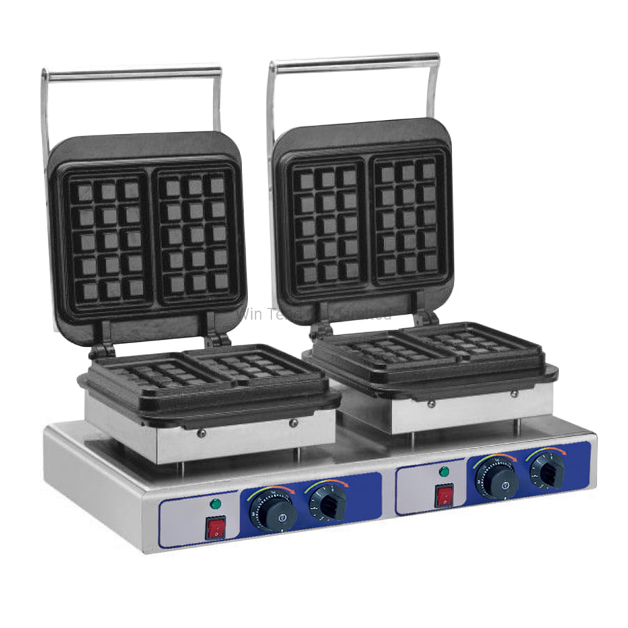 Commercial Square Electric Waffle Makers Machine for Snack Food