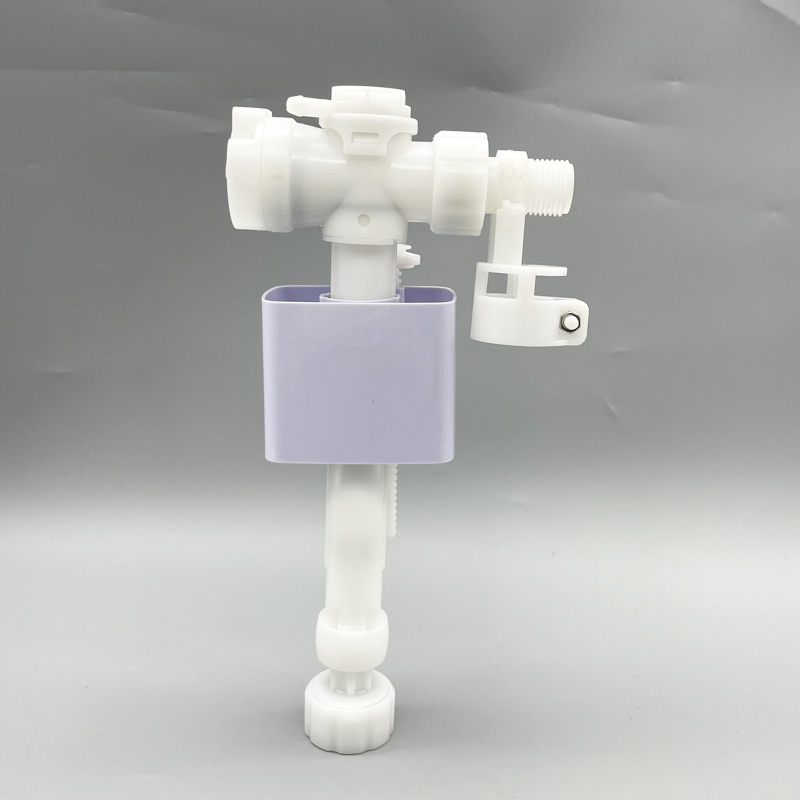 2 in 1 Toilet Tank Fitting Back Filling Side Inlet Toilet Fill Valve