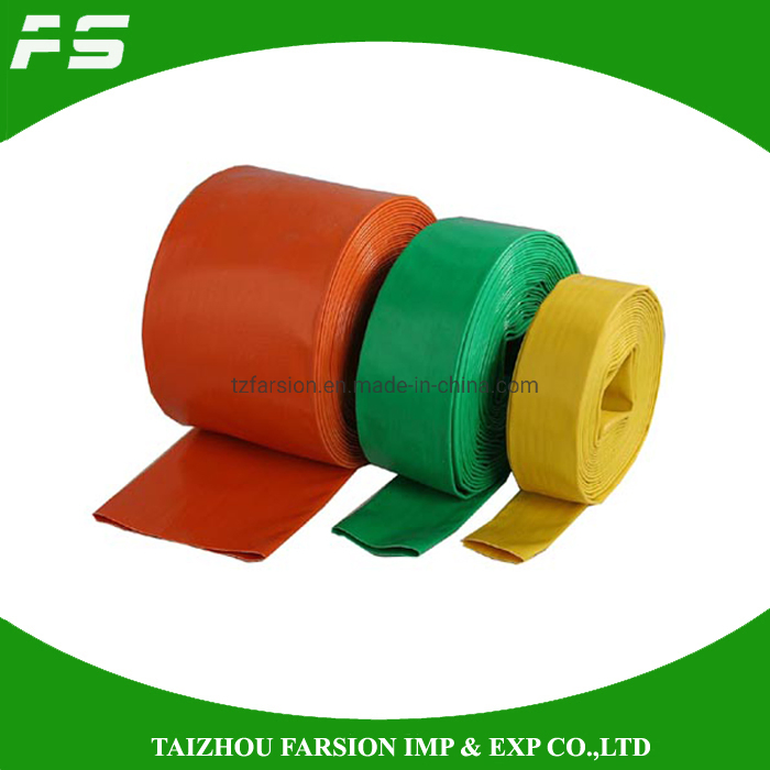 Flexible PVC Discharge Hose Lay Flat 2'' 3'' 4'' 6" Farm Agricultural Garden Irrigation Water Supply Pump Hose From China Factory