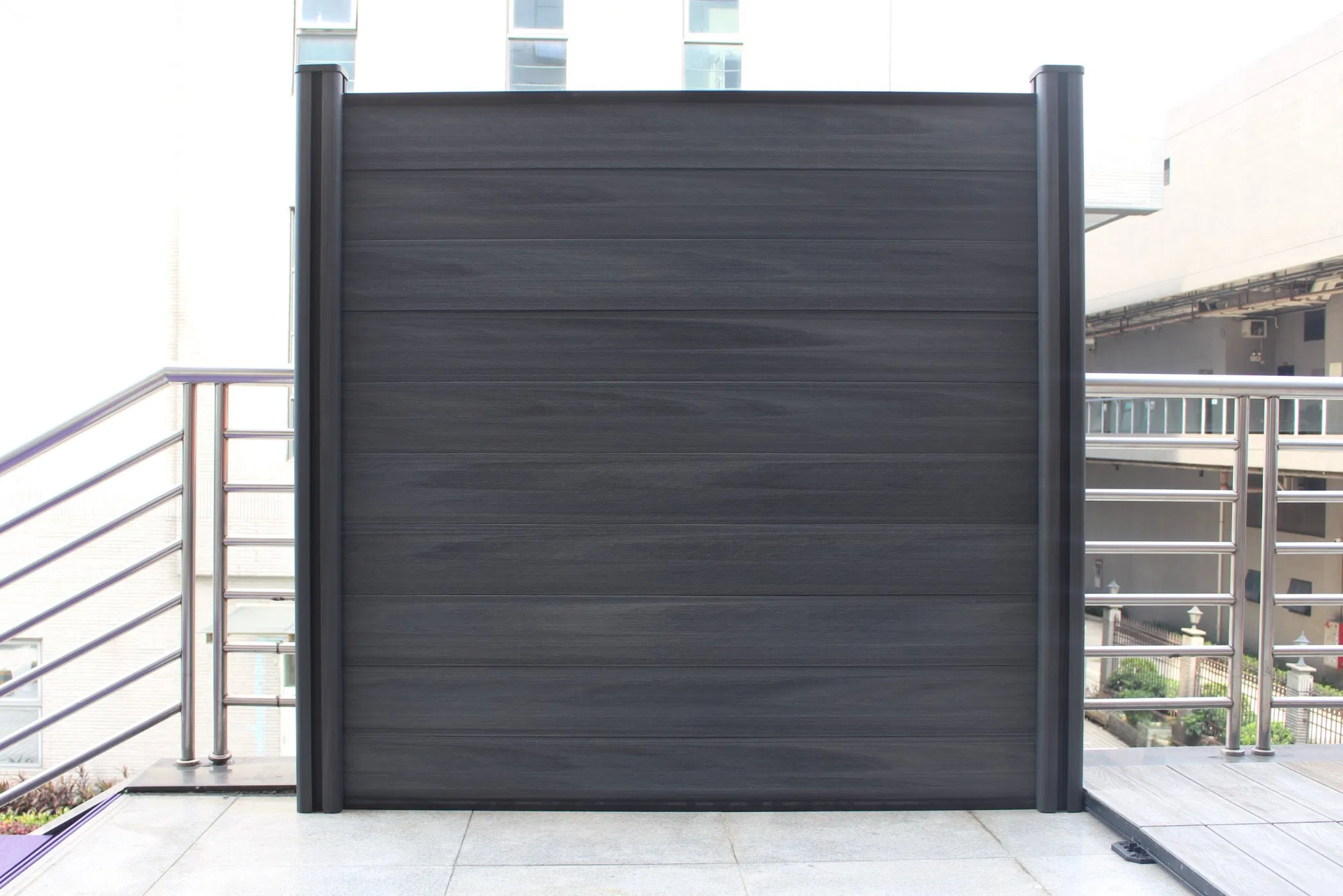 Mexytech New Design Co-Extrusion Post Garden Privacy Fence Se