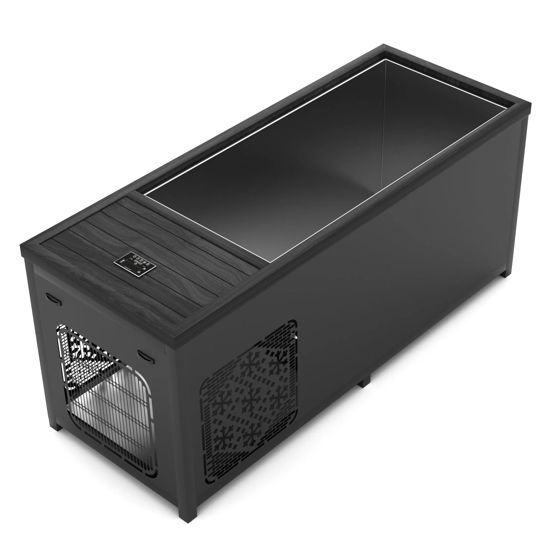 2025 Athletes Fitness Ice Tub Recovery Cold Plunge Outdoor Wooden Bathtub