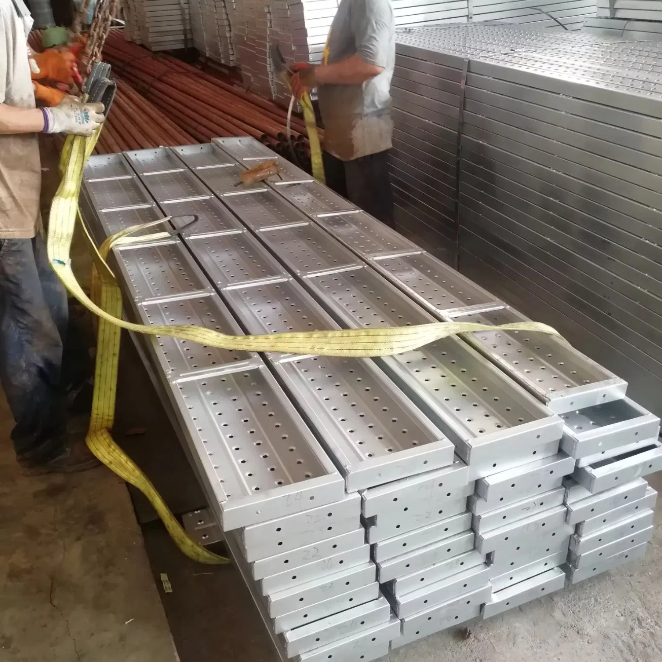 1 Meter Pre-Galvanized BS1139 Steel En12811 Q195 Scaffold Plank