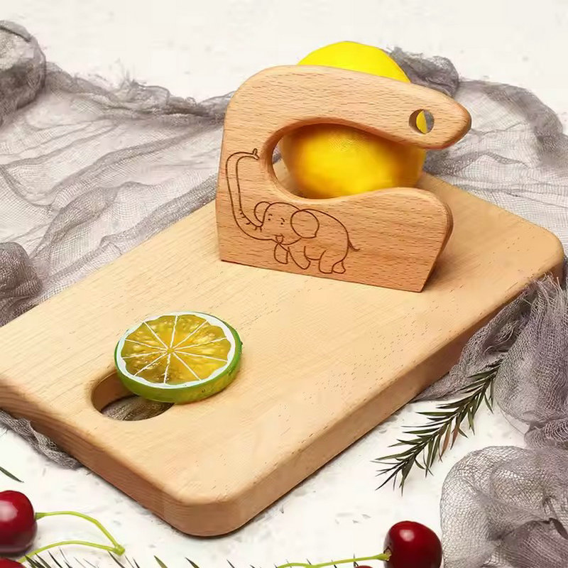 Деревянный нож для овощей и фруктов EZ29787