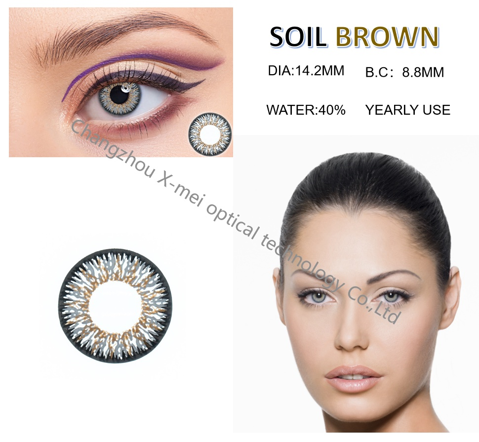 Fresh Colors Wholesale Price Lenses Blue Colored Eye Contact Lens
