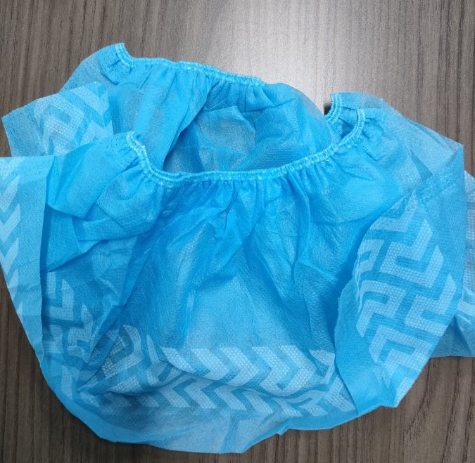 Disposable Shoe Cover Blue 50 Pair Recyclable Home Clean Non Woven Durable Shoe Covers