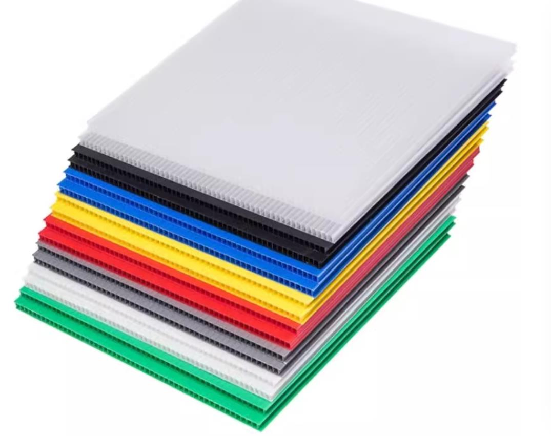 Customized PP Hollow Plastic Sheet Fire Rated Polypropylene Board for Floor Protection PP Sheet PP Corrugated Sheet
