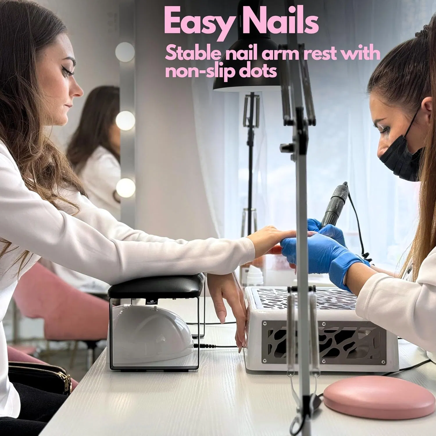 Popular Detachable Nail Arm Rest for Nails Tech Non-Slip Hand Rest