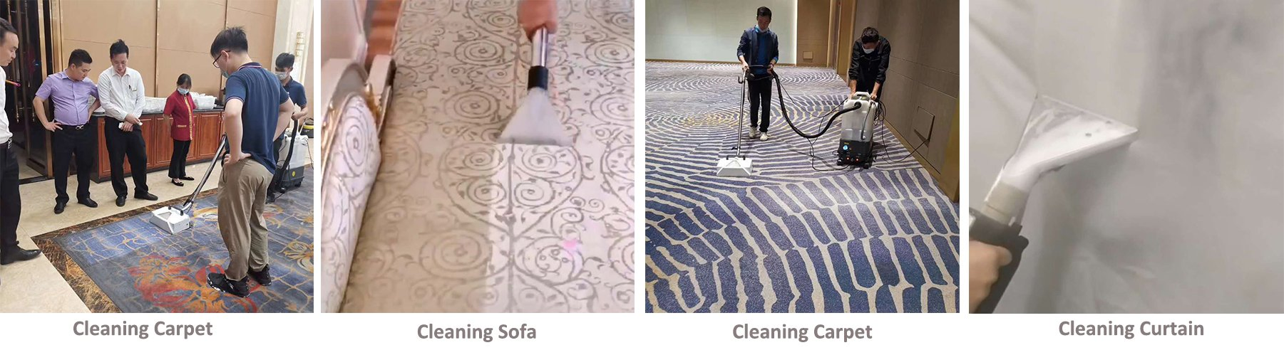 for Commercial Use Steam Sofa Cleaner Mobile Carpet Cleaning Machine