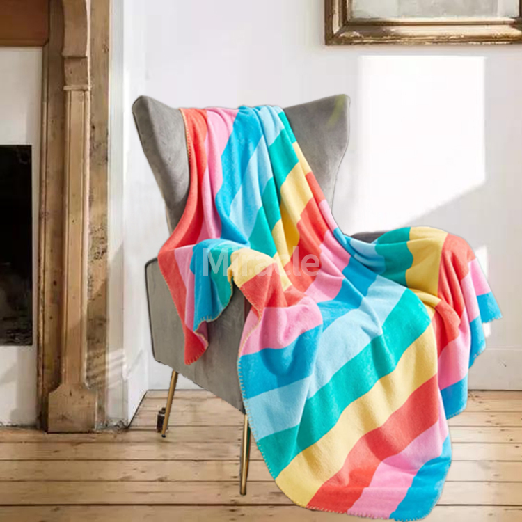 Hot Sell Sherpa Fleece Blanket Custom Luxury Warm Flannel Blanket Soft Polyester Fleece Blanket