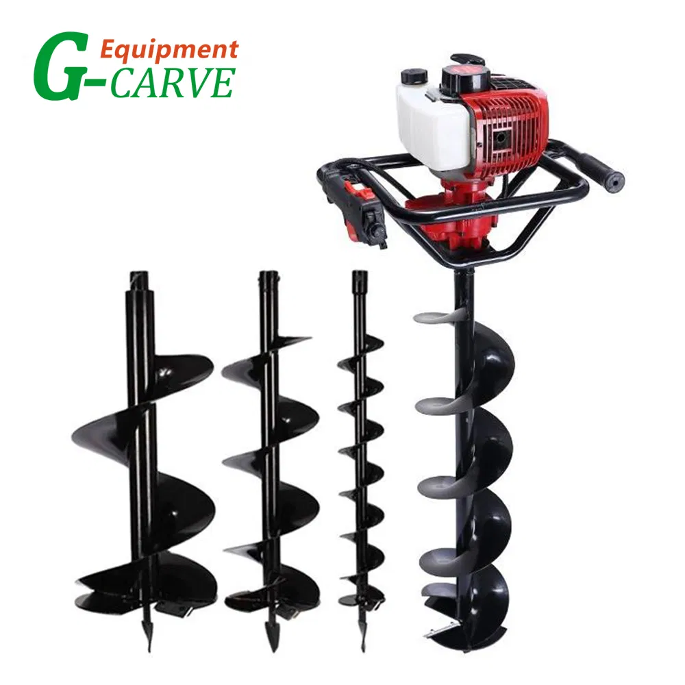 G-Carve New 65cc High Quality Garden Tools Earth Auger Machine Post Hole Digger