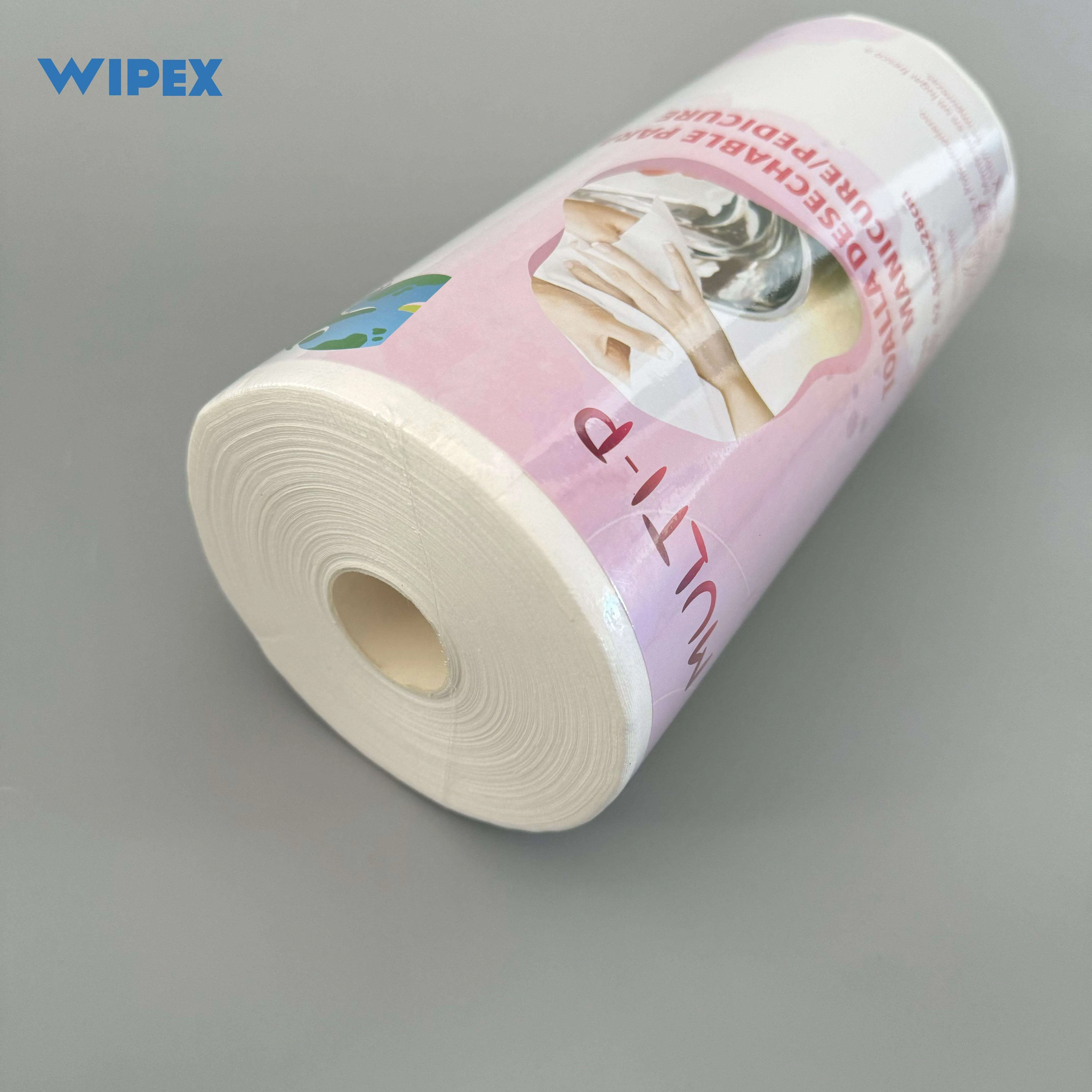 Multi-Functional PP Woodpulp Biodegradable Beauty Salon SPA Dry Disposable Hair Towels